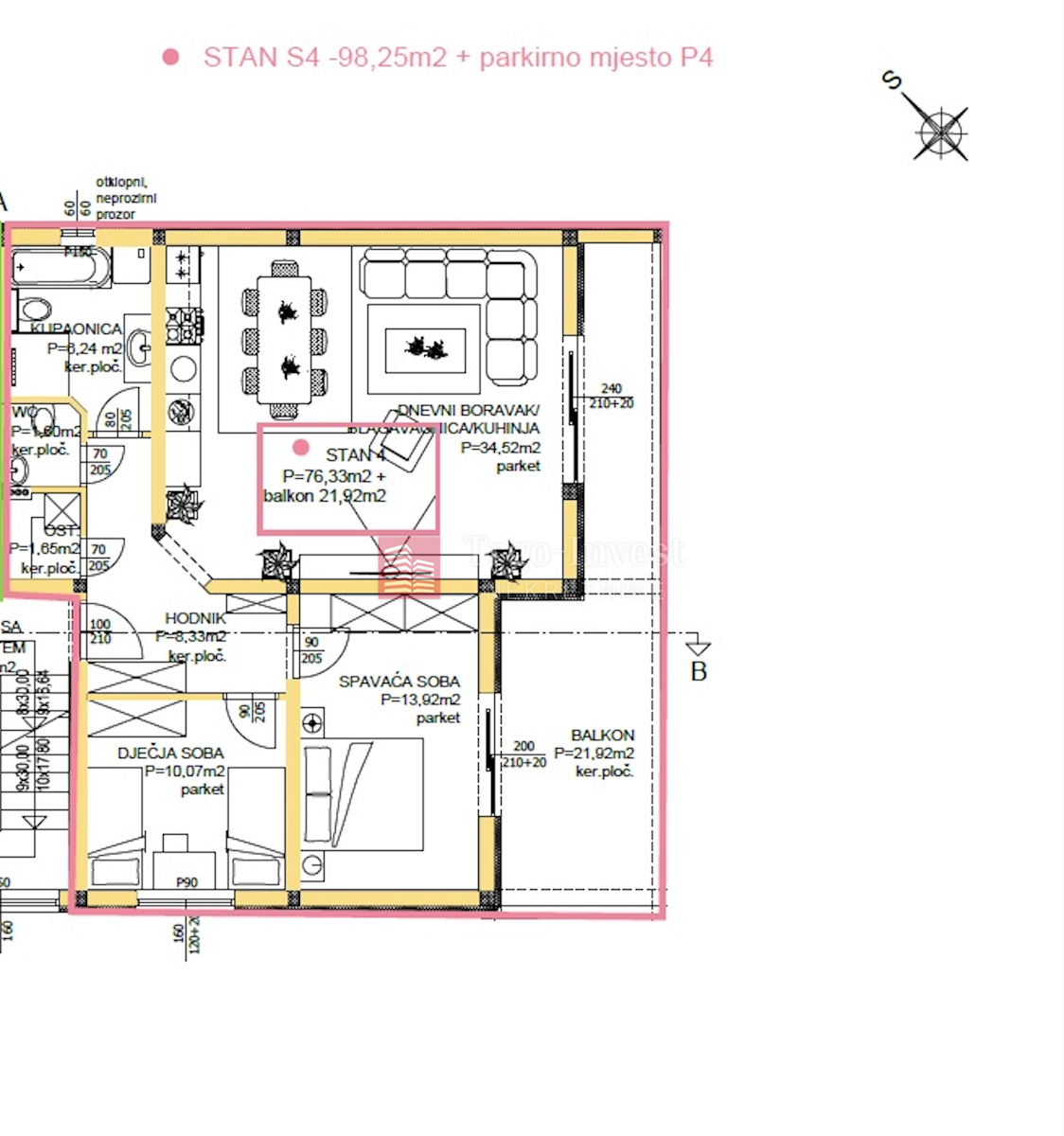 Appartement À vendre - ZADARSKA Privlaka