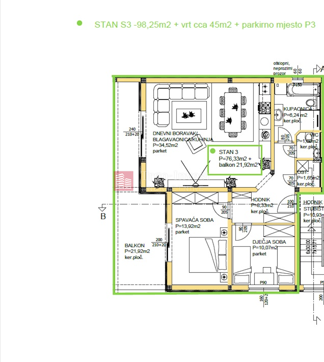 Apartment Zu verkaufen - ZADARSKA PRIVLAKA