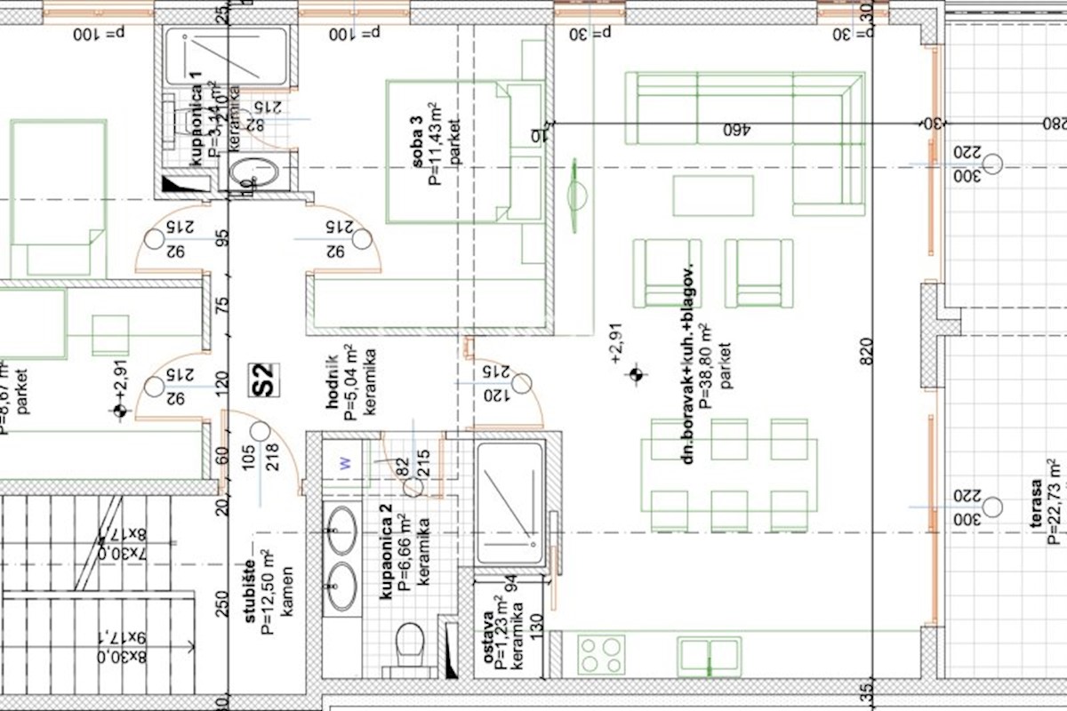 Apartmán Na predaj - SPLITSKO-DALMATINSKA BAŠKA VODA