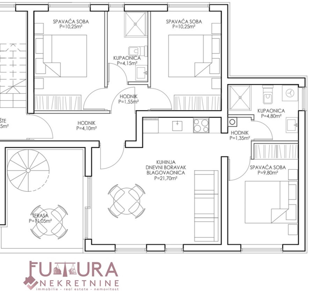 Appartement À vendre - ZADARSKA NIN