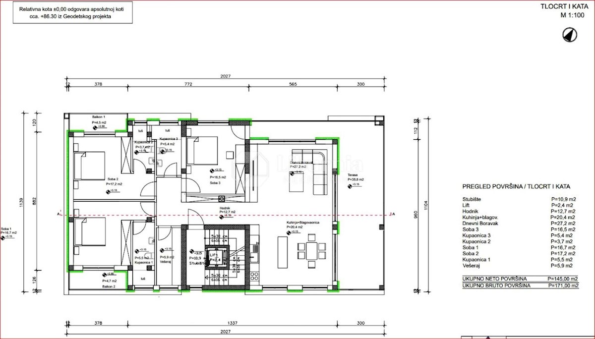 Flat For sale - PRIMORSKO-GORANSKA KRK
