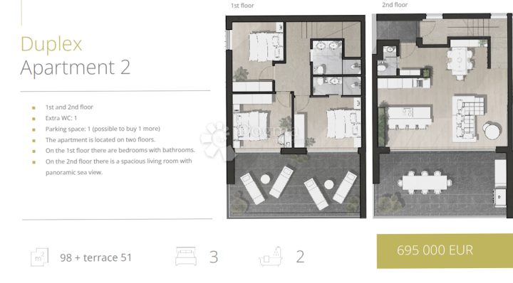 Apartment Zu verkaufen - Zadarska Pakoštane - foto 2/28