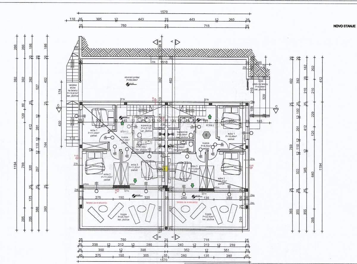 Apartma Na predaj - ZADARSKA PAKOŠTANE