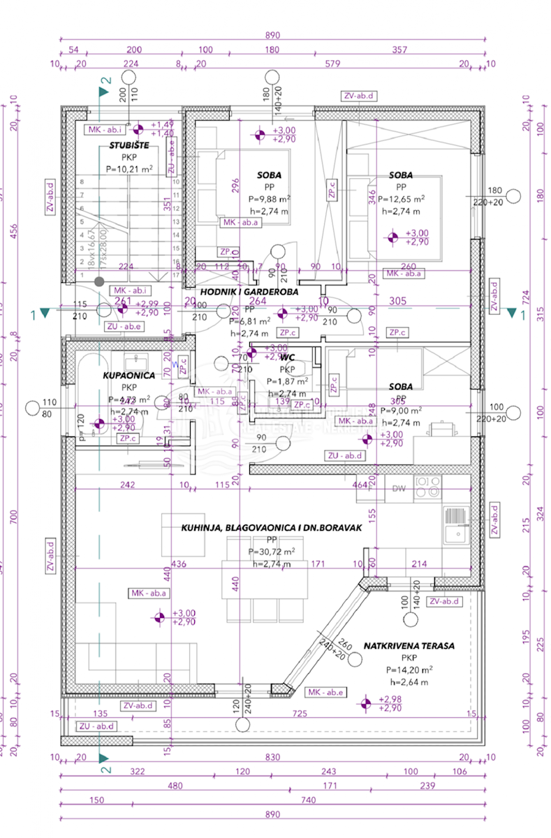 Flat For sale - SPLITSKO-DALMATINSKA TROGIR