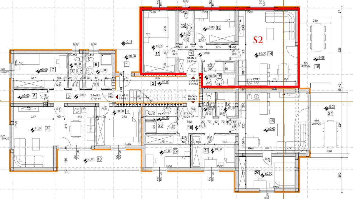 Apartmán Na prodej - VUKOVARSKO-SRIJEMSKA PRIVLAKA