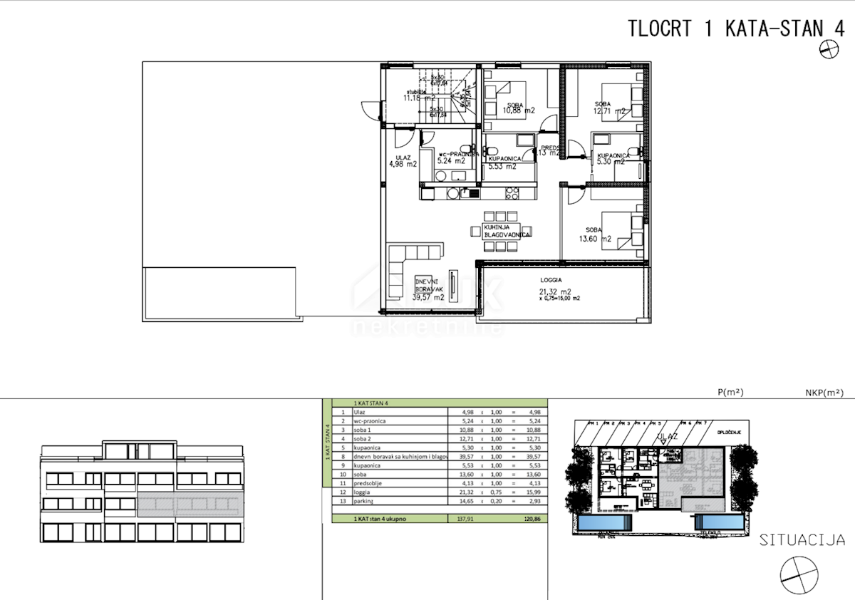 Flat For sale - ZADARSKA PRIVLAKA