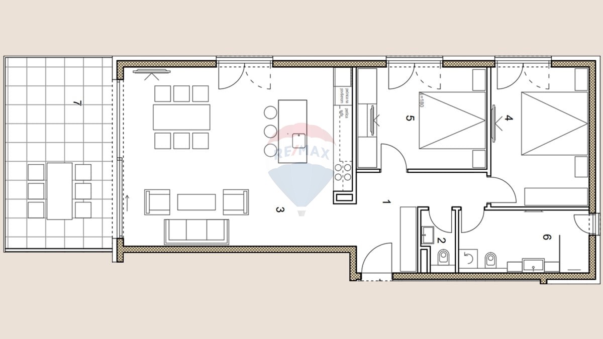 Apartmán Na prodej - ŠIBENSKO-KNINSKA PRIMOŠTEN