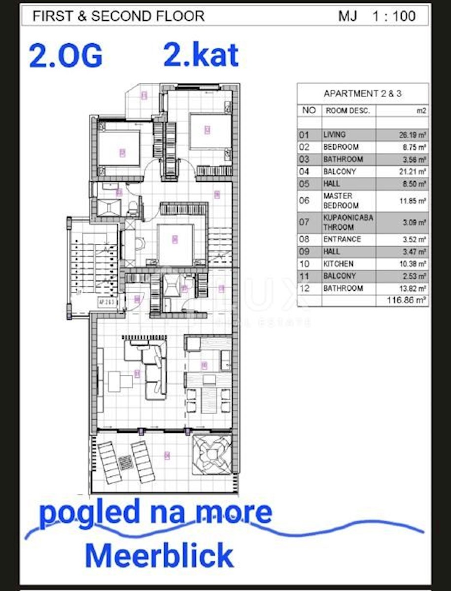 Apartma Na predaj - PRIMORSKO-GORANSKA CRIKVENICA