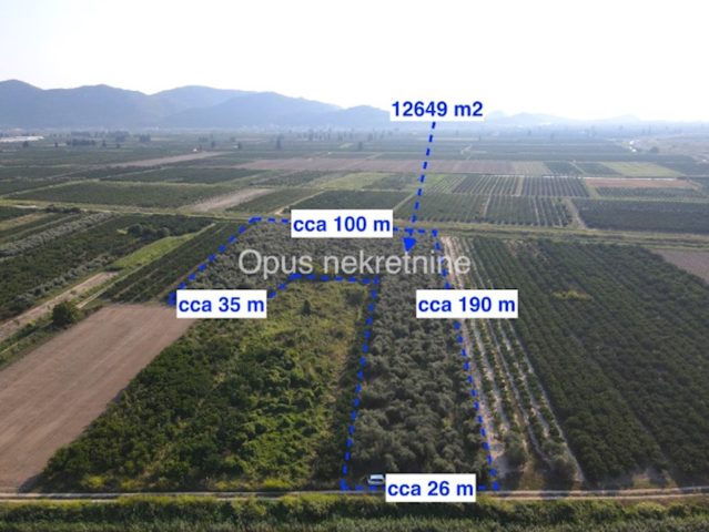Terrain à vendre 12649 m² – Opuzen