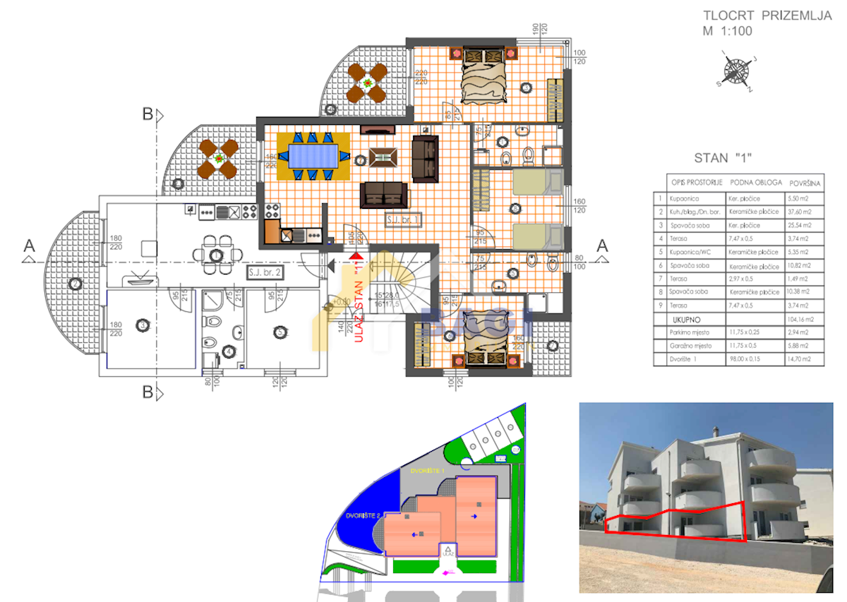 Flat For sale - ZADARSKA RAŽANAC