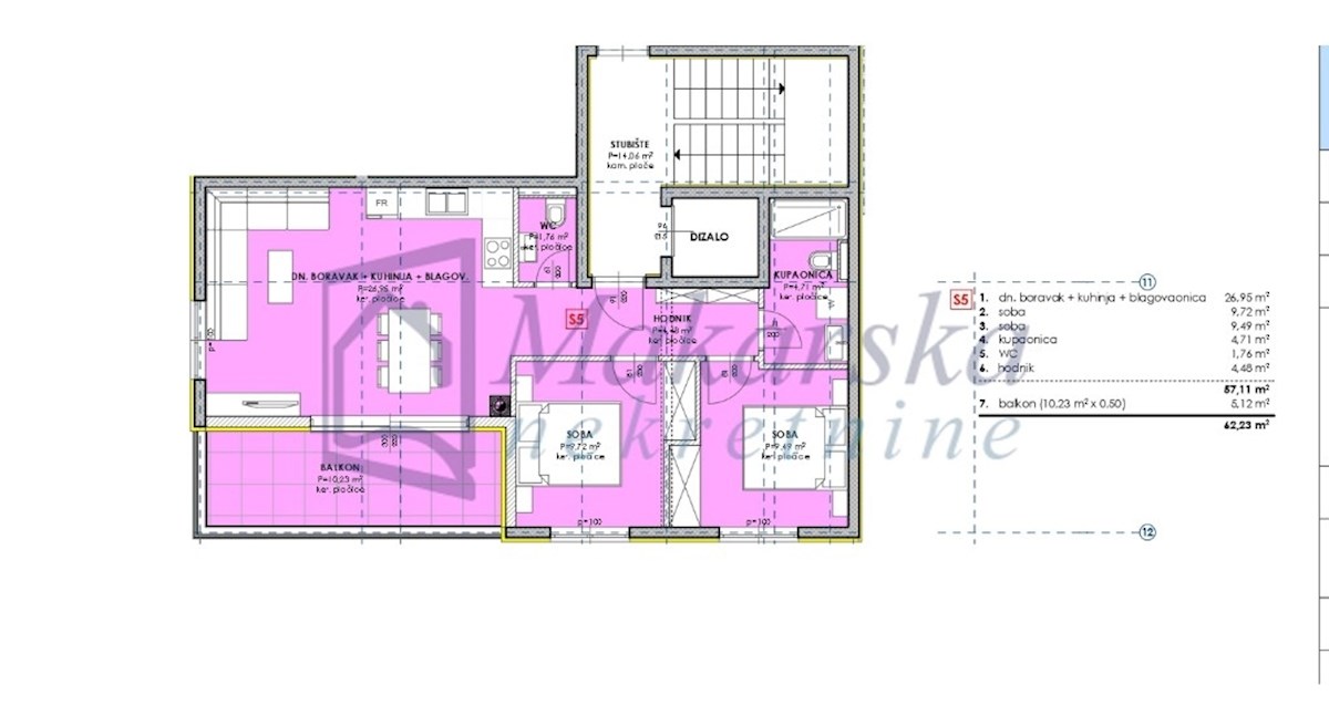 Apartmán Na prodej - SPLITSKO-DALMATINSKA MAKARSKA