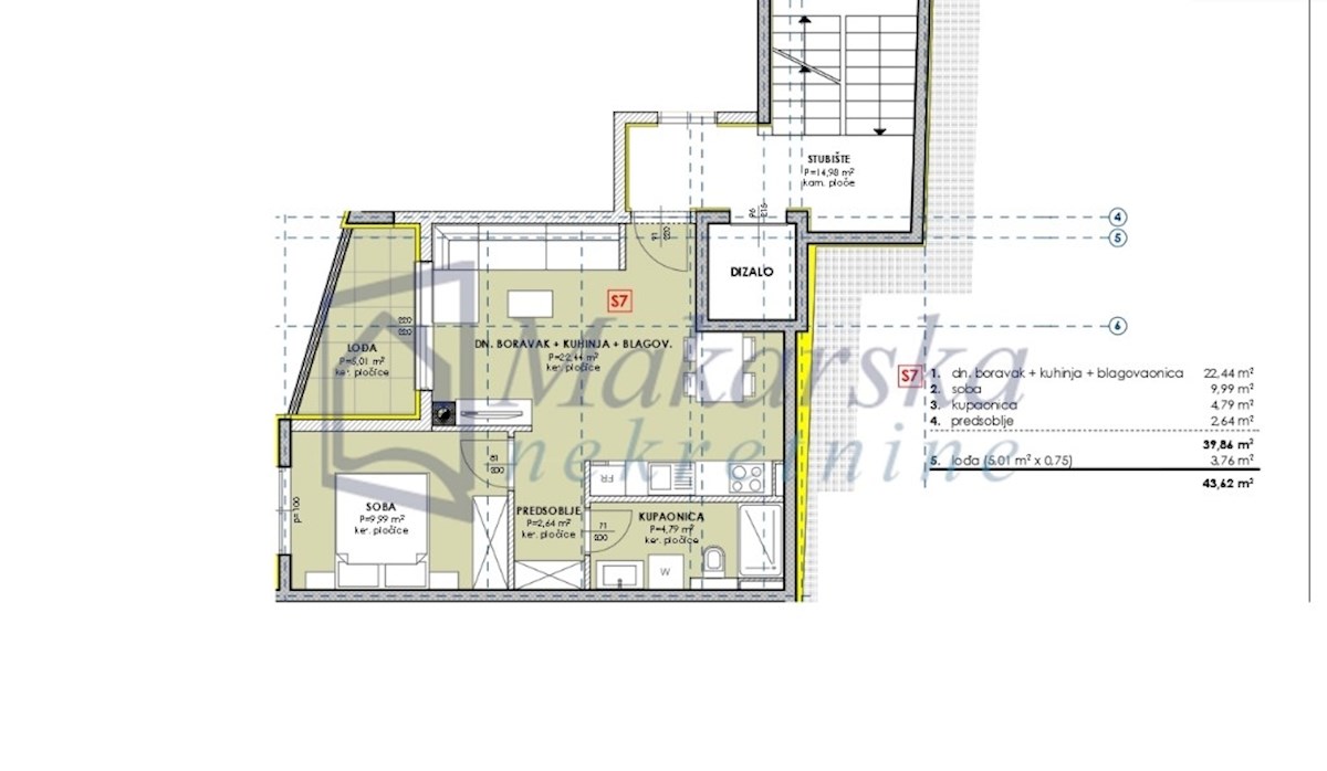 Apartmán Na prodej - SPLITSKO-DALMATINSKA MAKARSKA