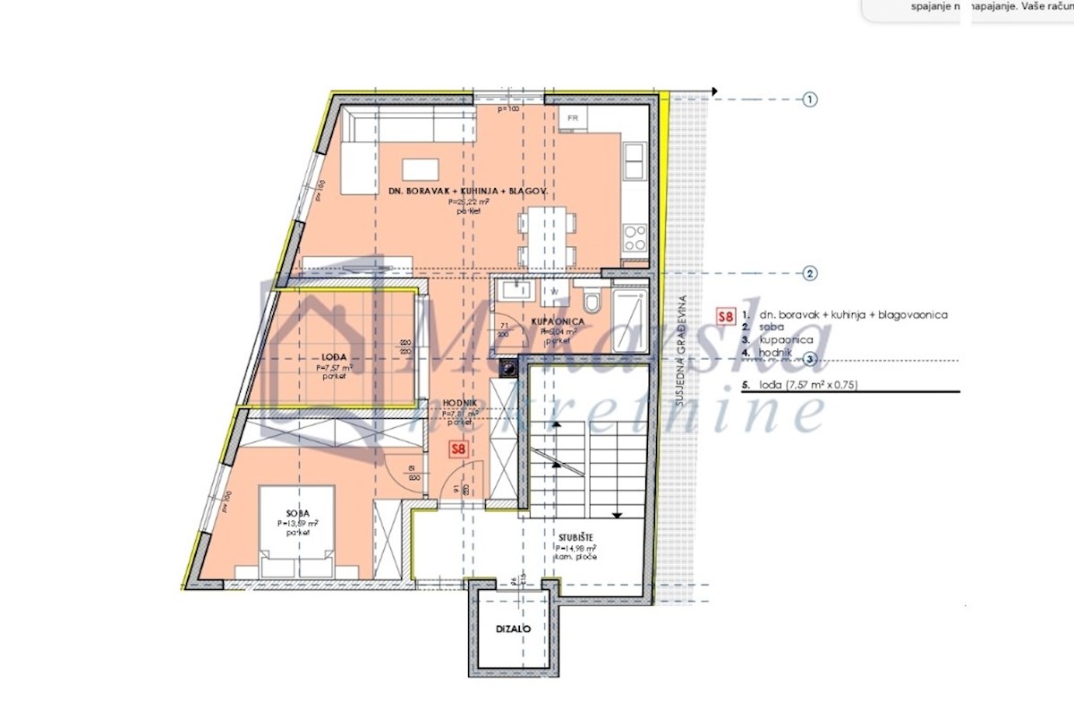 Apartmán Na prodej - SPLITSKO-DALMATINSKA MAKARSKA