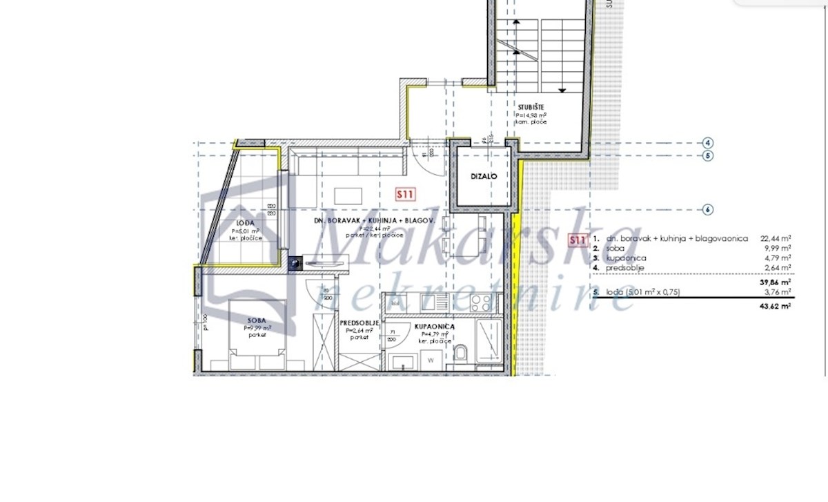 Apartmán Na prodej - SPLITSKO-DALMATINSKA MAKARSKA