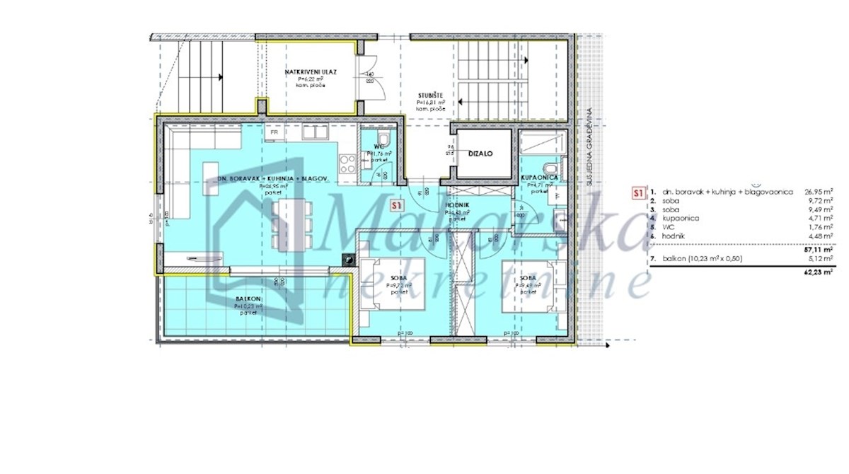 Apartmán Na prodej - SPLITSKO-DALMATINSKA MAKARSKA