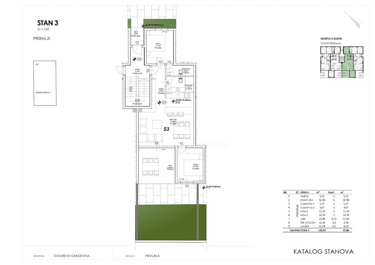 Apartmán Na prodej - ZADARSKA PRIVLAKA