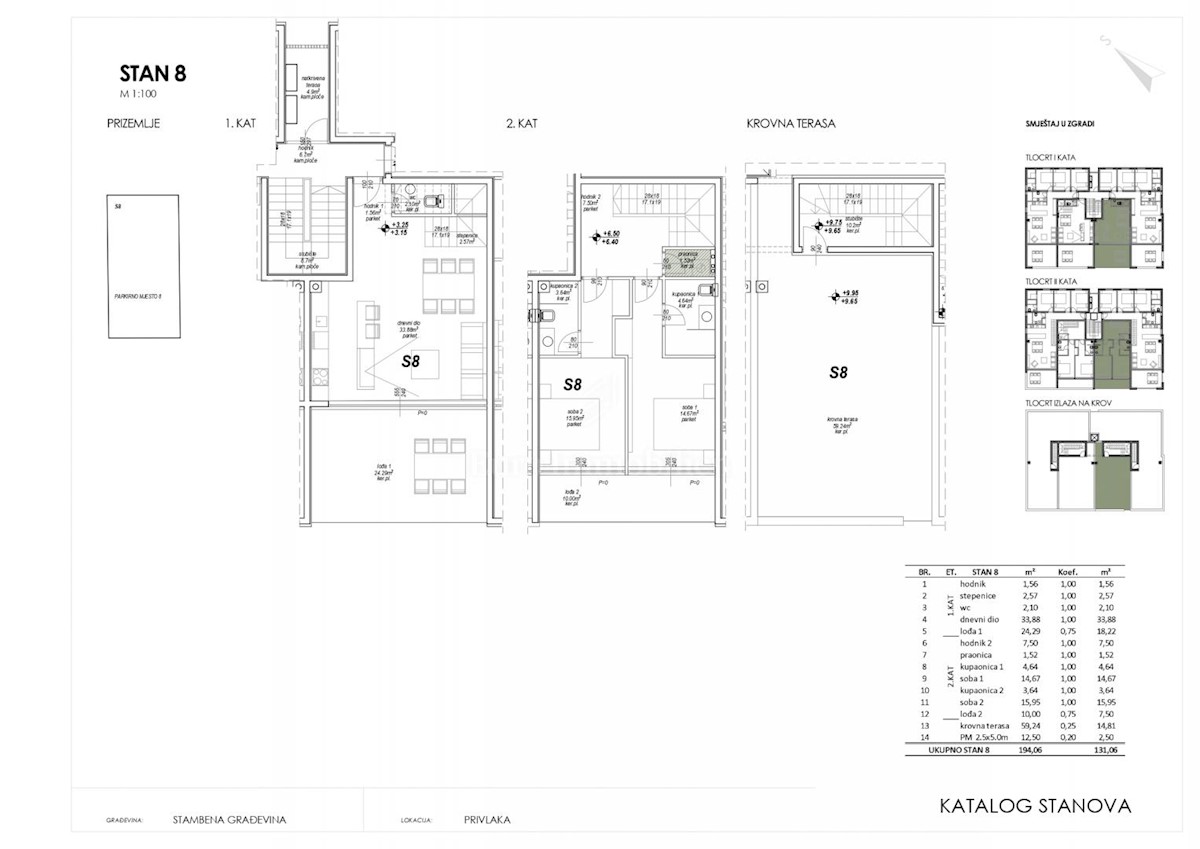 Apartmán Na prodej - ZADARSKA PRIVLAKA