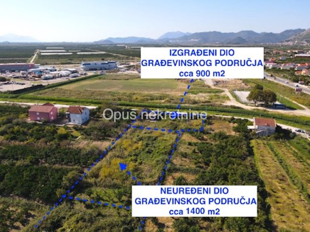 Terrain à vendre 2284 m² – Opuzen