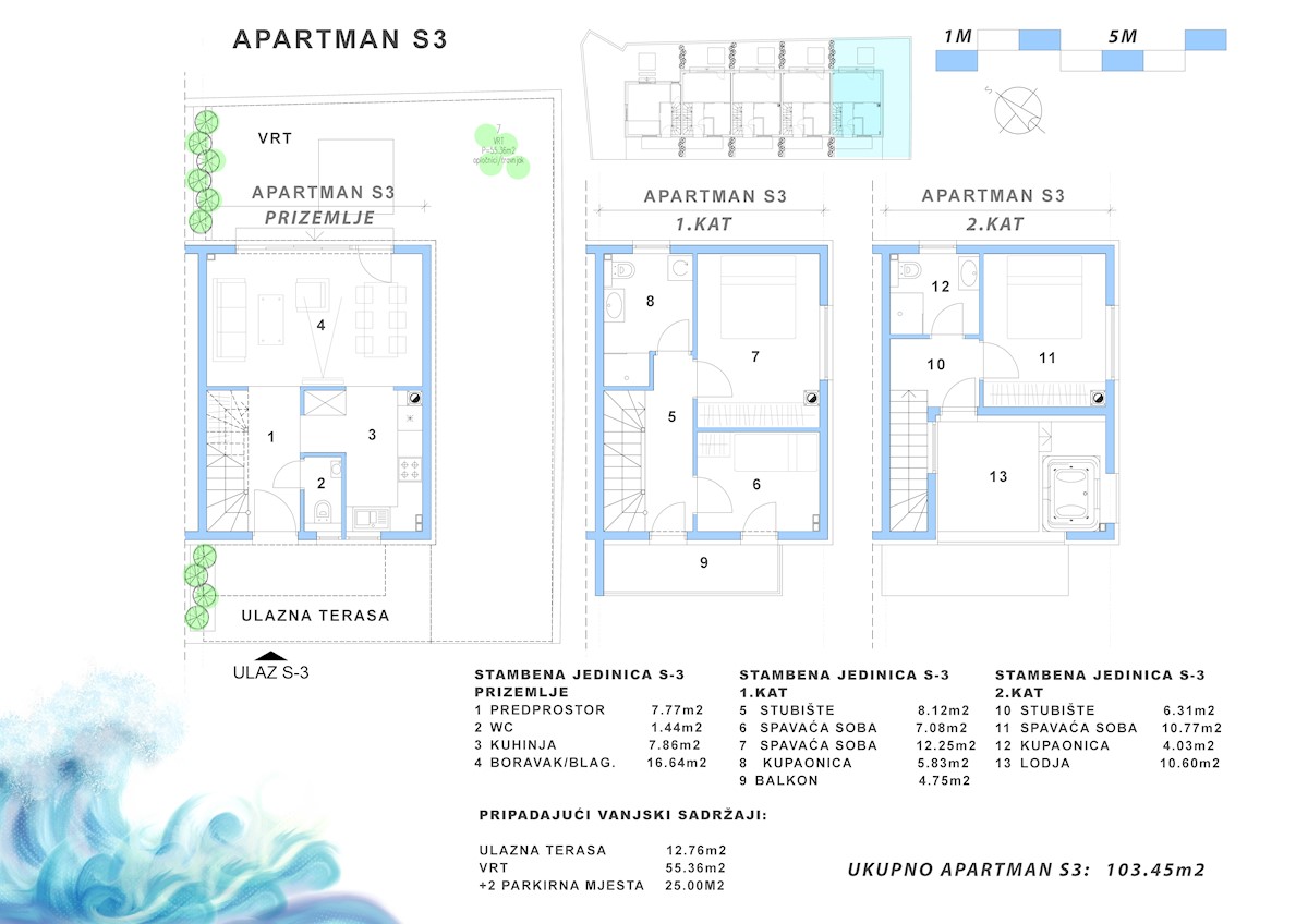 Apartma Naprodaj - LIČKO-SENJSKA Novalja