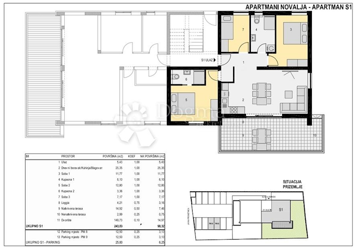 Apartment Zu verkaufen - LIČKO-SENJSKA NOVALJA