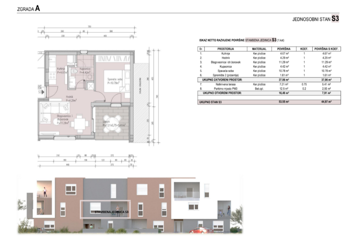 Apartma Na predaj - ŠIBENSKO-KNINSKA ŠIBENIK