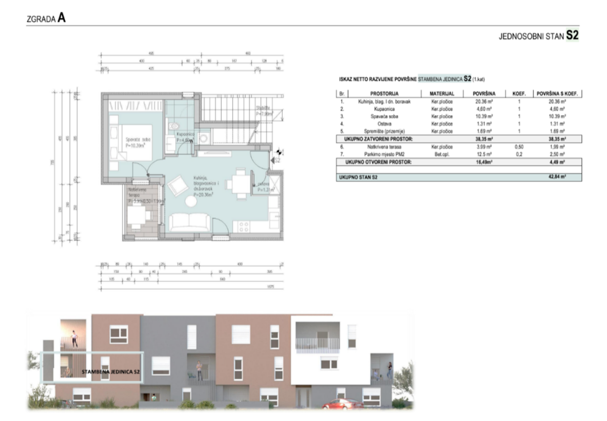 Apartma Na predaj - ŠIBENSKO-KNINSKA ŠIBENIK