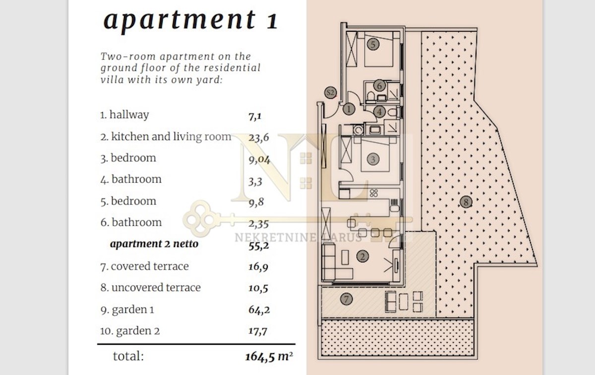 Appartamento In vendita - SPLITSKO-DALMATINSKA TROGIR