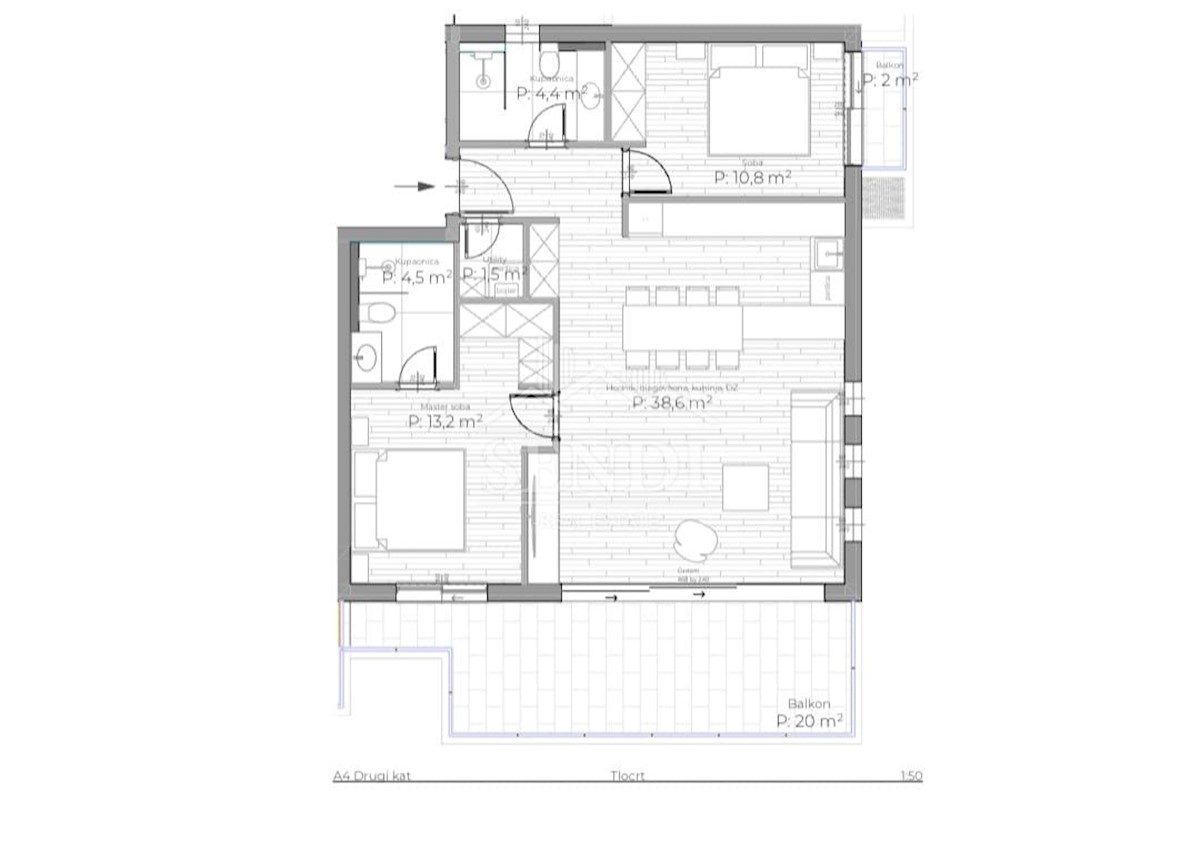 Appartement À louer - PRIMORSKO-GORANSKA Opatija