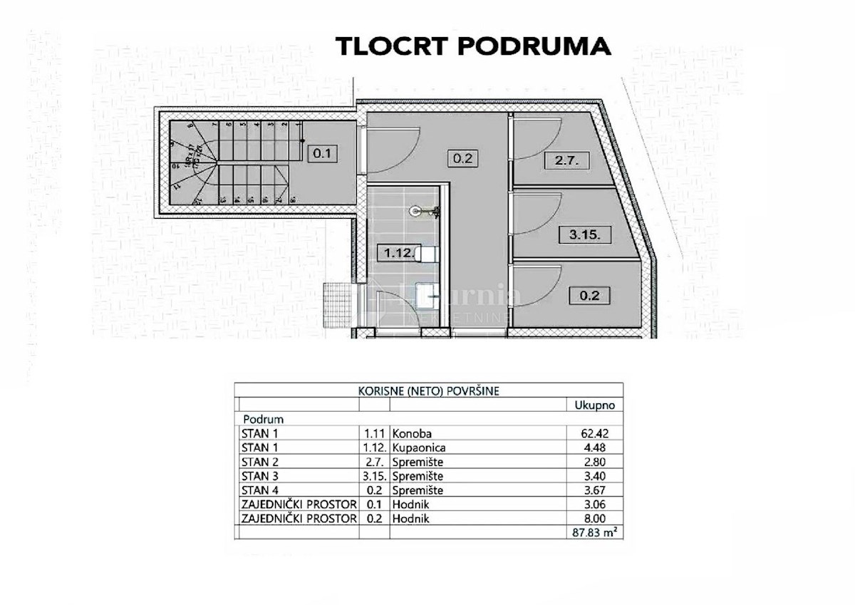 Stan Na prodaju - PRIMORSKO-GORANSKA KRK