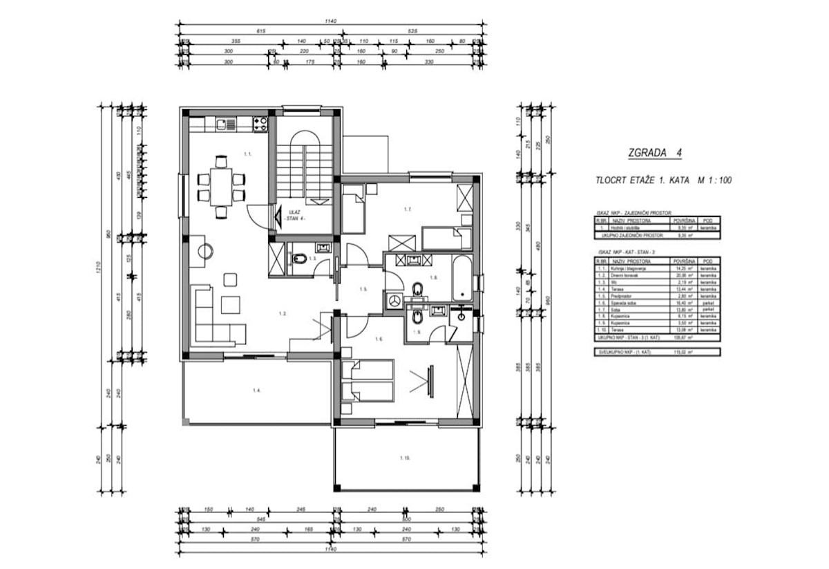 Apartmán Na prodej - ŠIBENSKO-KNINSKA ROGOZNICA